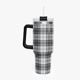 Glendinning Tartan Crest 40 oz Insulated Tumbler with Handle